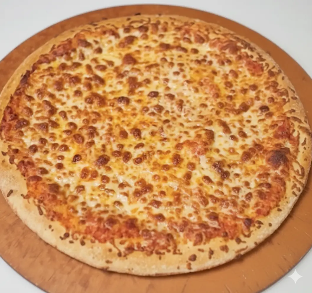 Premium Cheese Pizza at Uncle's Tiffin & Pizza in Edmonton, AB